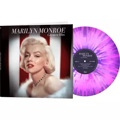 Marilyn Monroe Greatest Hits Pink/Purple Splatter  LP Bye Bye Baby Jane Russell • $26.99