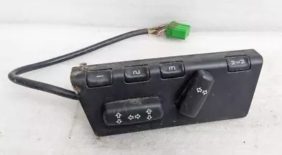 Volvo OEM Driver Power Seat Control Switch Memory Black 850 93-97 TESTED • $42.49