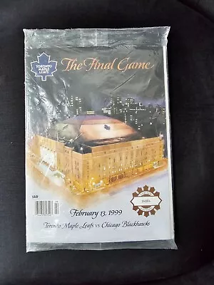 Sealed 1999 Toronto Maple Leaf Gardens The Final Game Program • $145.40