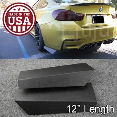 Pair 12  Rear Bumper Lip Downforce Apron Splitter Diffuser Valence For Chevy • $39.96