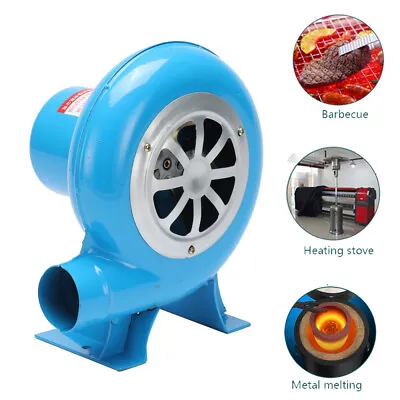 80W Furnace Fireplace Blower Fan Motor Electric Blacksmith Forge Air Blower 110V • $37.99