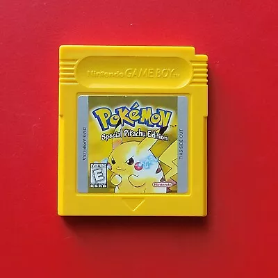 Pokemon Yellow Version: Special Pikachu Ed. Nintendo Game Boy Authentic Saves • $99.97