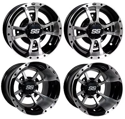 (4) New ITP SS112 Machined Sport Wheels For Suzuki LTR450 / LTZ250 / LTZ400 • $580.95