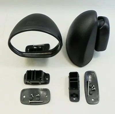 74-80 For Nissan Datsun 100 A (E10BLF10) Bullet Black Door Mirrors Fender -A1  • $136.26