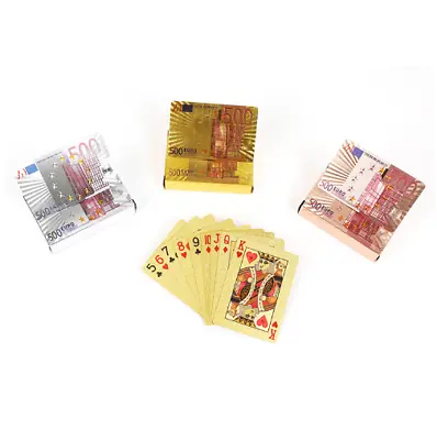 £3.99 • Buy Waterproof Plastic Playing Cards Deck Of PVC Poker Card Creative Party Game Gift