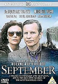 £2.56 • Buy Rosamunde Pilcher's September DVD (2011) Jacqueline Bisset, Bucksey (DIR) Cert