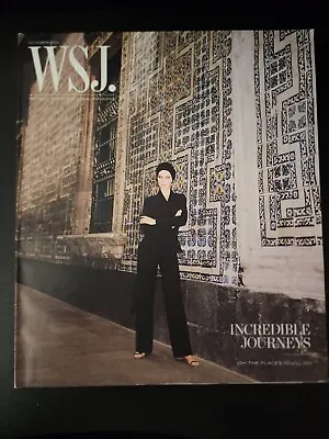 WSJ Magazine October 2014 Issue 52 Incredible Journeys Travel • $10.36