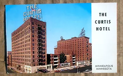 Curtis Hotel Minneapolis Minnesota MN Street Cars Vtg Postcard Unused • $6.99