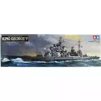 Tamiya 78010 British Battleship King George V Scale 1:350 WWII Plastic Model Kit • £67.99