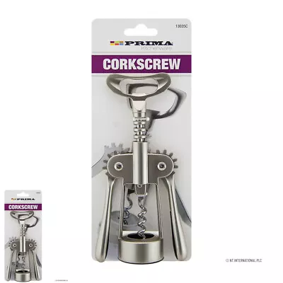 £4.99 • Buy New Heavy Duty Corkscrew With Levers Kitchen Tool Wine Bottle Opener Bars Home
