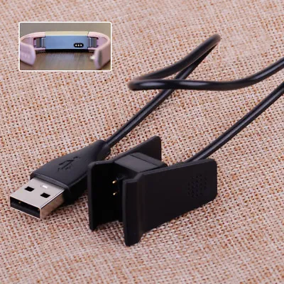 $12.73 • Buy 0.3M USB Charger Cable Charging Clip Cord For Fitbit Alta Smart Watch Wristband
