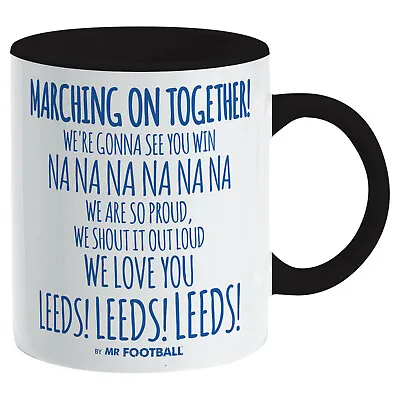 £7.95 • Buy Marching On Together Mug - Ideal Present Gift For LEEDS Fan FOOTBALL Gift Boxed