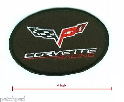 CHEVROLET VETTE RACING TEAM: CORVETTE C-5 FINE Iron-on VETTE C-5 RACING PATCH   • $9.99