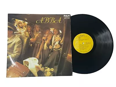 ABBA ABBA LP Album 1975 Australian Press Yellow Label NM Vinyl Record VPL1-4013 • $12.50