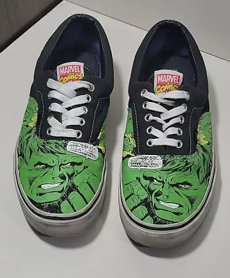 Vans Shoes X Marvel Incredible Hulk  2013 Limited Edition Mens Size 11.5 • $25