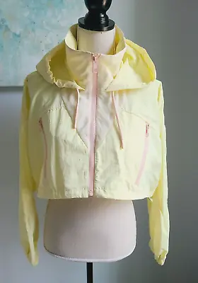 $44.94 • Buy ZARA Combination Cropped Jacket Women's Size M NWT Yellow Pink