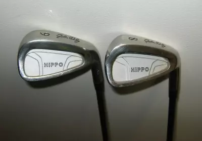 Hippo John Daly Signature Cavity Back 8 & 9 Iron With Mfg. Graphite R-Flex • $39.31