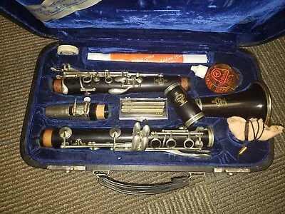 Vintage 1960 Buffet Crampon R13 Clarinet--Serviced Kraus Synthetic Pads Nice! • $1699