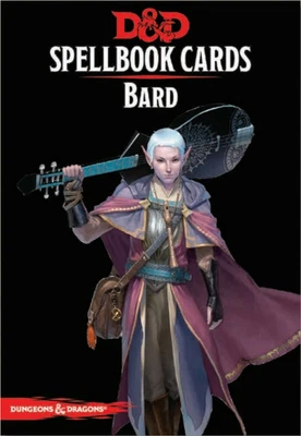 $28.79 • Buy Dungeons & Dragons Spellbook Cards Bard Deck (110 Cards) Revised 2017 Edition