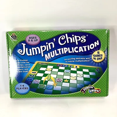 Teacher Created Resources Jumpin' Chips Multiplication Game 1-4 Players New Box • $21