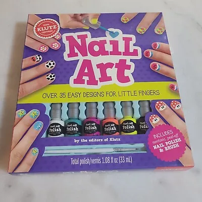 Klutz Nail Art Book Kit New Designs Includes Detailing Nail Brush • $19.99