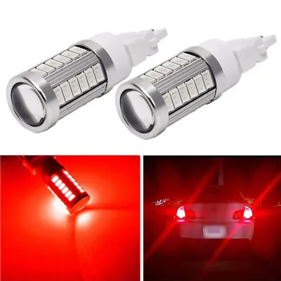 2X LED Brake Stop Tail Light Bulbs 3157 Red For Jeep Grand Cherokee 1996-2021 • $19.71