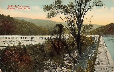 Millville Dam Near Charles Town West Virginia WV 1921 Vintage Postcard • $17.89