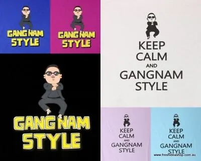 PSY Inspired T-Shirt 100% Cotton - Gangnam Style  • $7.80