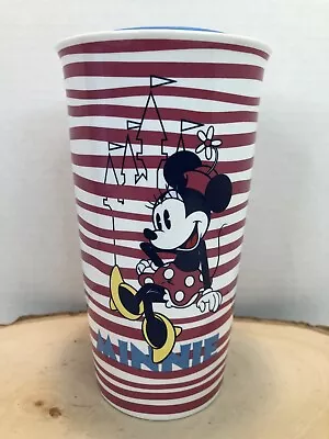 Disney Parks Minnie Mouse Ceramic Travel Mug Unused • $21.99