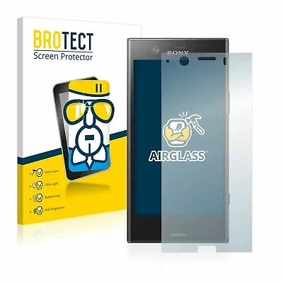 $29.99 • Buy Sony Xperia XZ1 Compact, BROTECT® AirGlass® Premium Glass Screen Protector Clear
