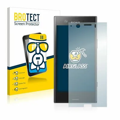 Sony Xperia XZ1 Compact BROTECT® AirGlass® Premium Glass Screen Protector Clear • $29.44