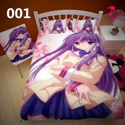 Kuranado Clannad Furukawa Nagisa Cartoon Bedding Cosplay Duvet Winter • $60.79