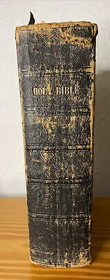 £20 • Buy The Holy Bible 1840 Eyre & Spottiswoode For The British & Foreign Bible Society