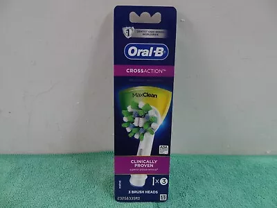 Oral-B Cross Action  Electric Toothbrush Replacement Brush Heads - 3ct-  -white- • $11