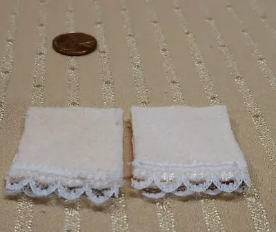 Miniature Dollhouse Or Room Box  Bath Towels Set Of 2 • $2.50