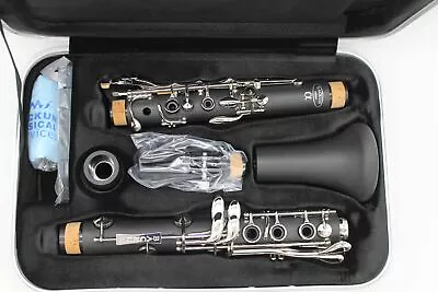 Backun Alpha B-Flat Clarinet Nickel Keywork BCLBALPHA-NK BRAND NEW READ RED • $964.98