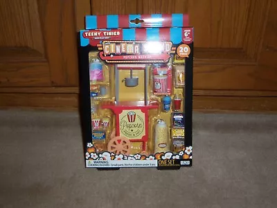 Teeny Tinies POPCORN MACHINE Mini Playset Toy NEW Doll/dollhouse Miniatures • $15