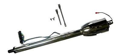 CHROME 32  Hot Rod Street Rod Tilt Steering Column Floor Shift GM Universal • $167.50