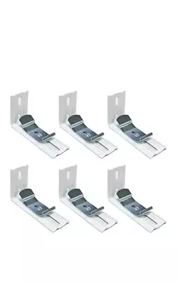 6 Pcs Vertical Blind L Bracket Vertical Blind Bracket Clips 3 Inch Length For Ve • $15.99