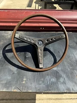 1969 Ford Mustang Mach 1 Rim Blow Steering Wheel Complete Original... No Reserve • $479