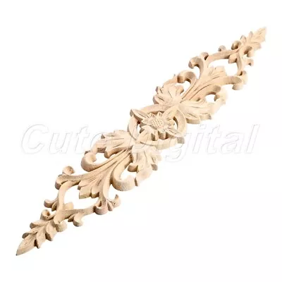 Classic Wood Mouldings Carved Applique Frame Decal Onlay Furniture Decoration • $4.41