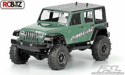 £43.99 • Buy Jeep Wrangler Unlimited Rubicon Clear Body 3336-00 Axial SCX10 Honcho Decal Mask