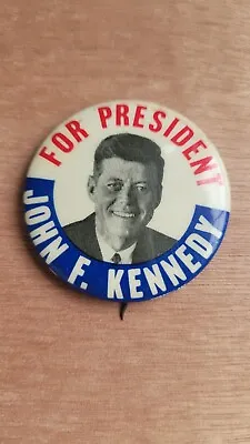 John F. Kennedy JFK 1960 Vintage President  Campaign Pin Button Political • $15