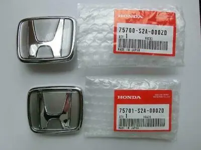 Genuine Honda S2000 S2K Front & Rear H GRAY Emblem 75700-S2A-000ZD * • $89