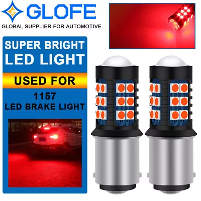 2X 1157 2057 LED Red Brake Tail Turn Signal Light Bulbs For Chevy S10 1982-1993 • $12.95