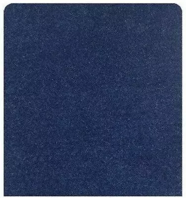 20 Oz Cut Pile Marine Outdoor BASS Boat Carpet - 6' X 15'- JASMINE ROYAL BLUE • $163.99