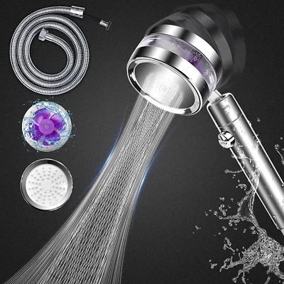 $12.40 • Buy High Pressure Shower Heads With Hose, Vortex Shower Head With Handheld