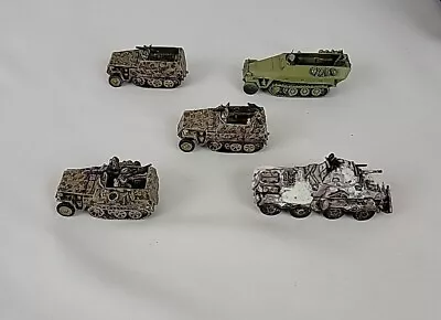 Lot Of 5 Flames Of War Loose Tank Miniature Figures Battlefront Lot 4 • $17.95