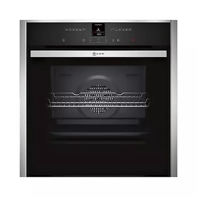 £798 • Buy Neff N70 Slide & Hide Electric Single Oven - Stainless Steel B47CR32N0B