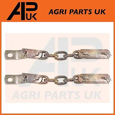 2x Check Chains Stabiliser Stabilizer For Massey Ferguson FE35 35 65 135 Tractor • £31.98